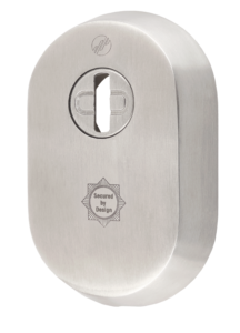 SupaSecure Brushed Stainless Escutcheon